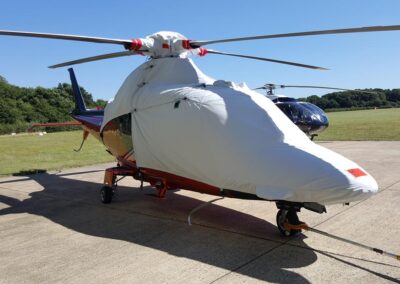 AW109SP G-PIFZ - Cockpit, Cabin, Engine, and Rotorhead Cover