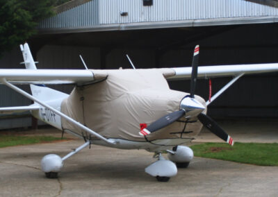 Cessna C182T with Air Covers cabin cover